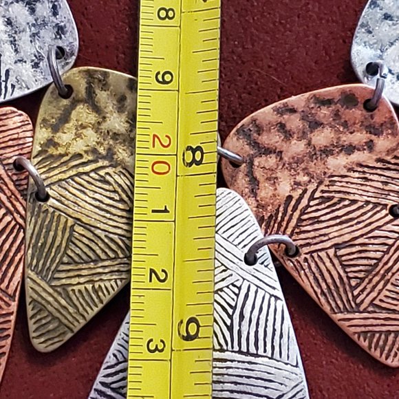 VCLM Jewelry Bib Style Necklace Egyptian Revival - Picture 3 of 4